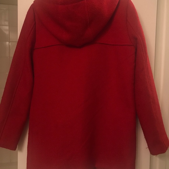Red Coat W/ hoodie - Picture 5 of 5